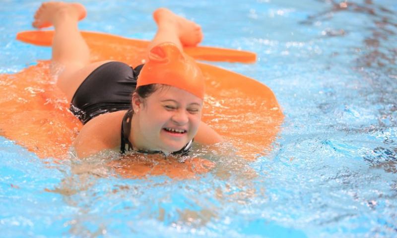 Natação para crianças com síndrome de Down